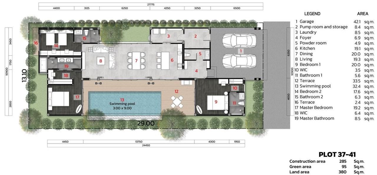 Вилла на Пхукете, Таиланд, 285 м² - фото 5