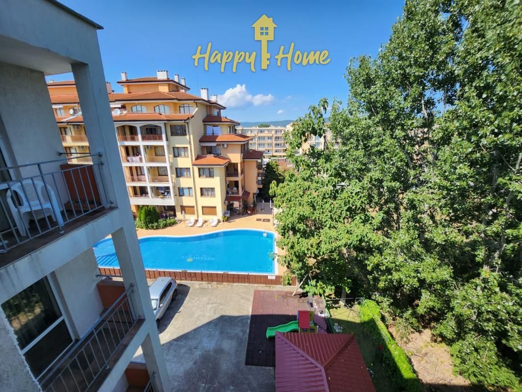 Студия на Солнечном берегу, Болгария, 36 м² - фото 1