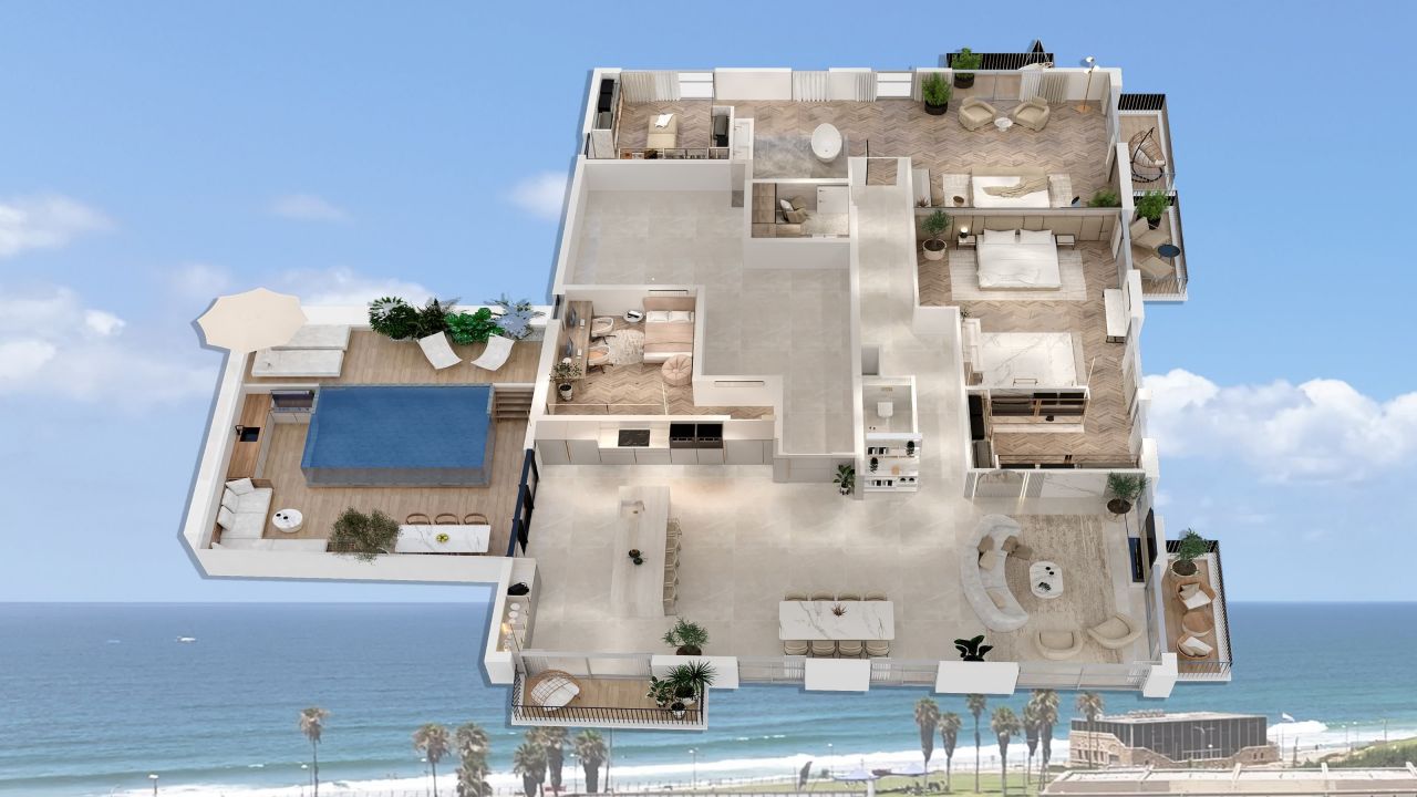 Пентхаус в Тель-Авиве, Израиль, 280 м² - фото 8