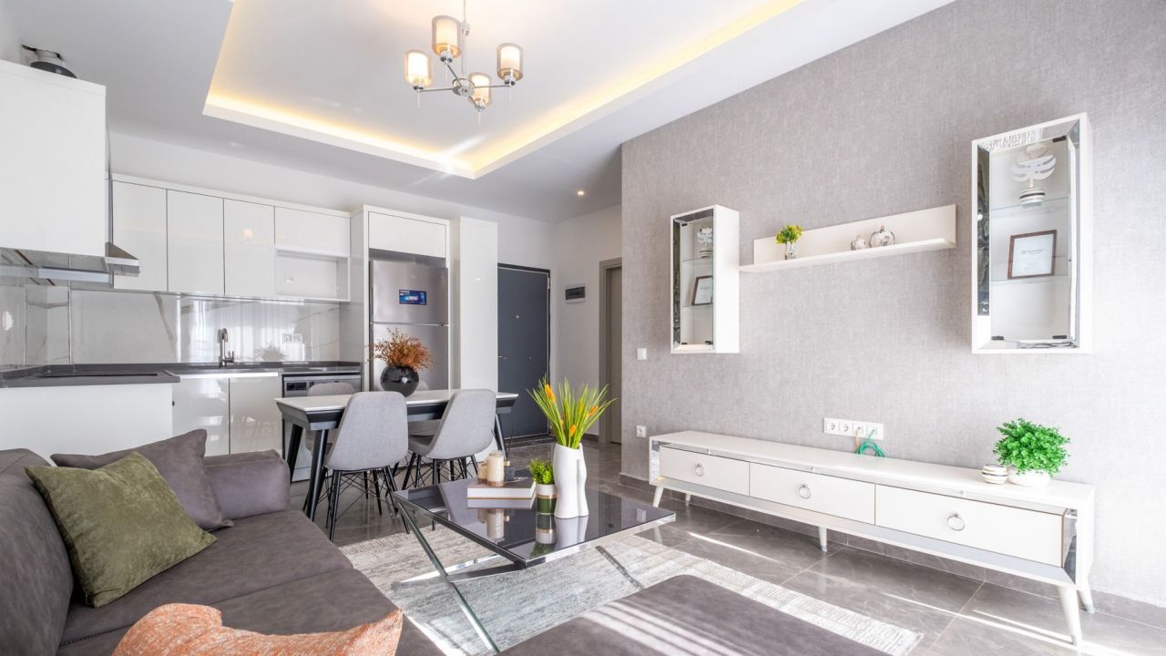 Квартира в Алании, Турция, 50 м² - фото 4