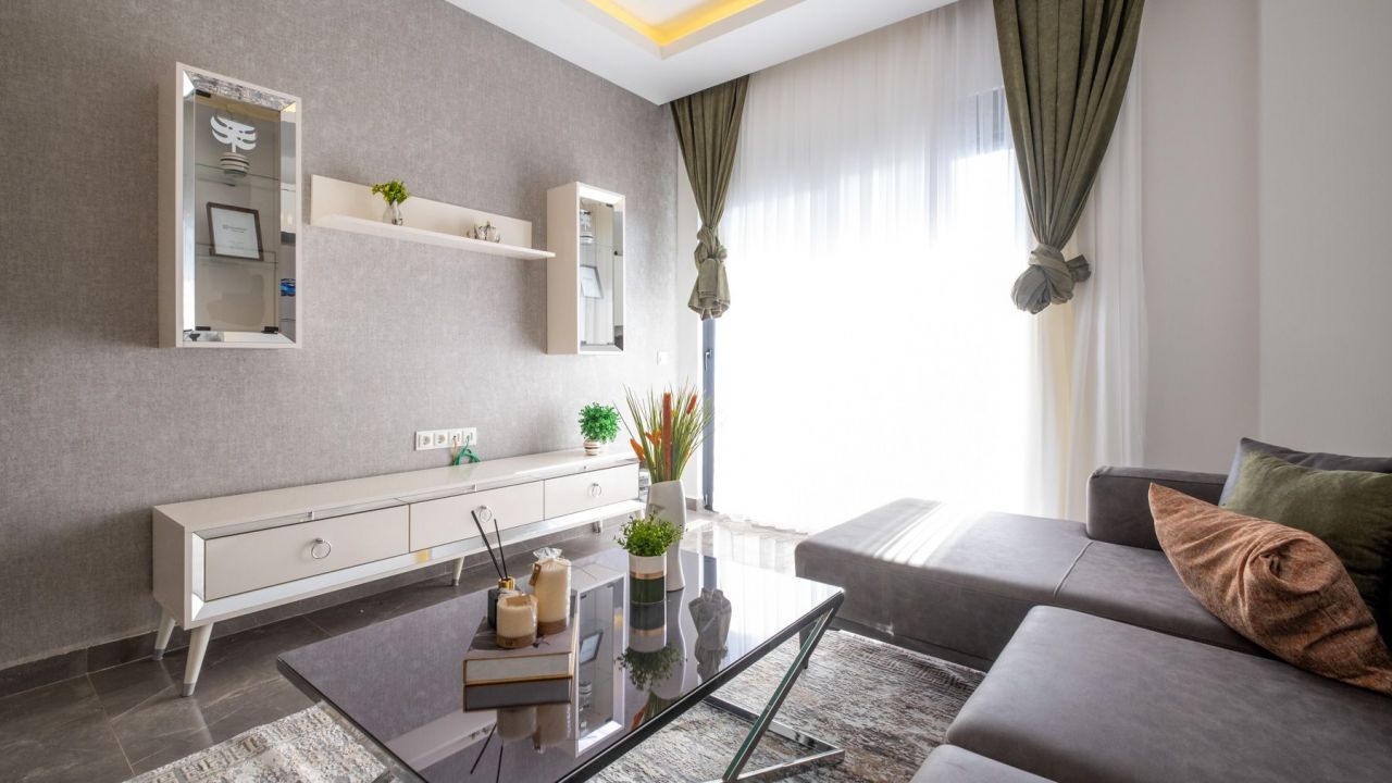 Квартира в Алании, Турция, 50 м² - фото 6