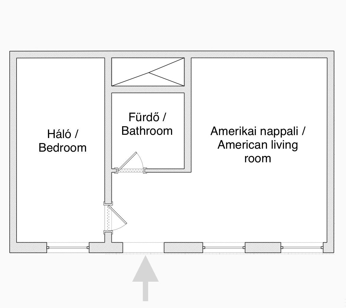Квартира в Будапеште, Венгрия, 46 м² - фото 6