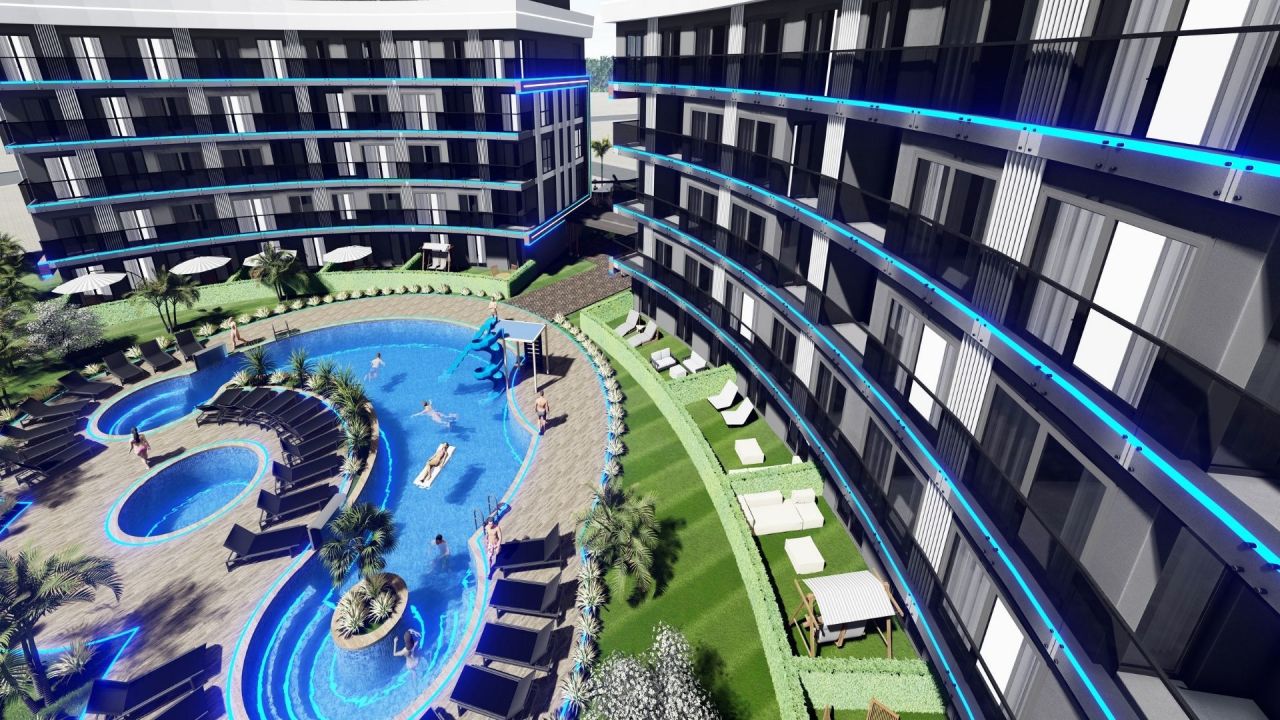 Апартаменты в Алании, Турция, 50 м² - фото 2