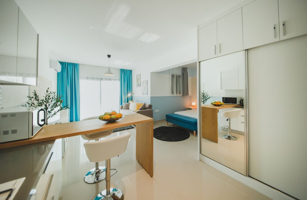 Апартаменты в Фамагусте, Кипр, 54 м² - фото 16