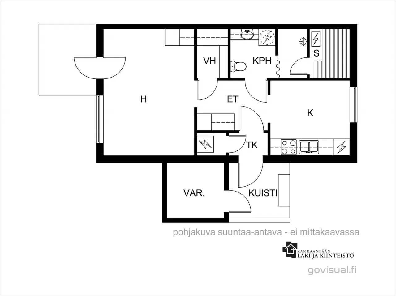 Таунхаус в Пори, Финляндия, 39 м² - фото 2