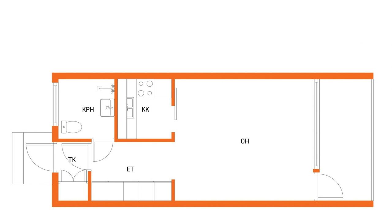 Таунхаус в Сомеро, Финляндия, 31 м² - фото 2