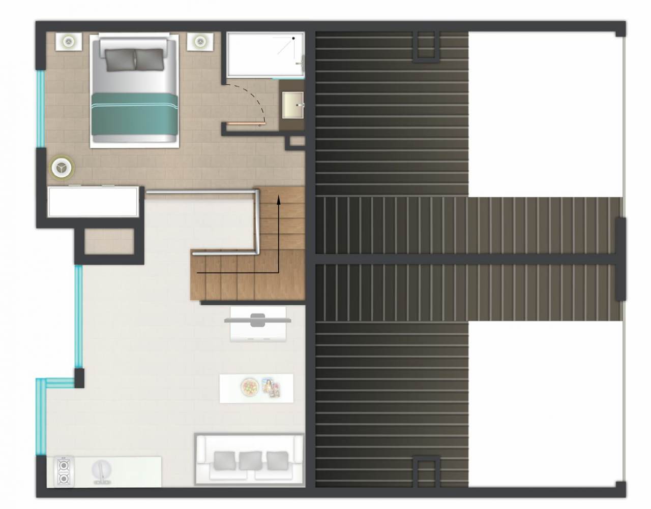 Пентхаус в Гранд Бэе, Маврикий, 110.96 м² - фото 7
