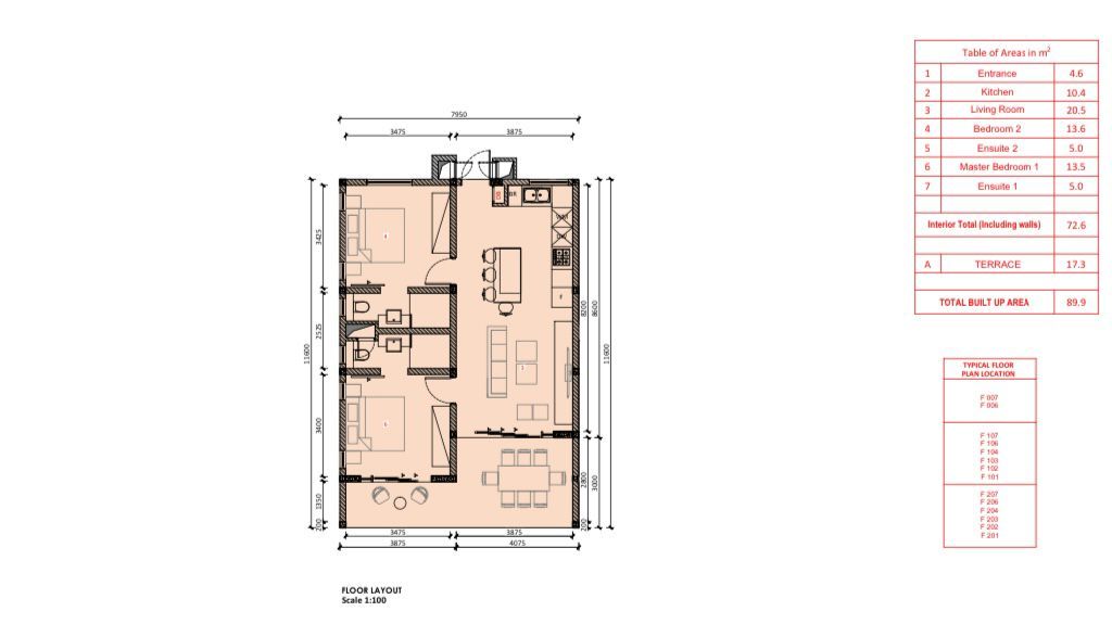 Апартаменты в Гранд Бэе, Маврикий, 90 м² - фото 7
