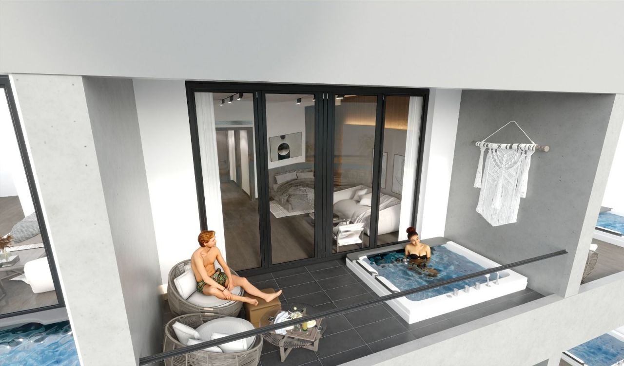 Студия Кетайфан, Катар, 53 м² - фото 5