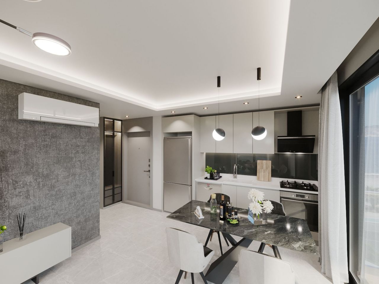 Апартаменты в Кестеле, Турция, 68 м² - фото 4