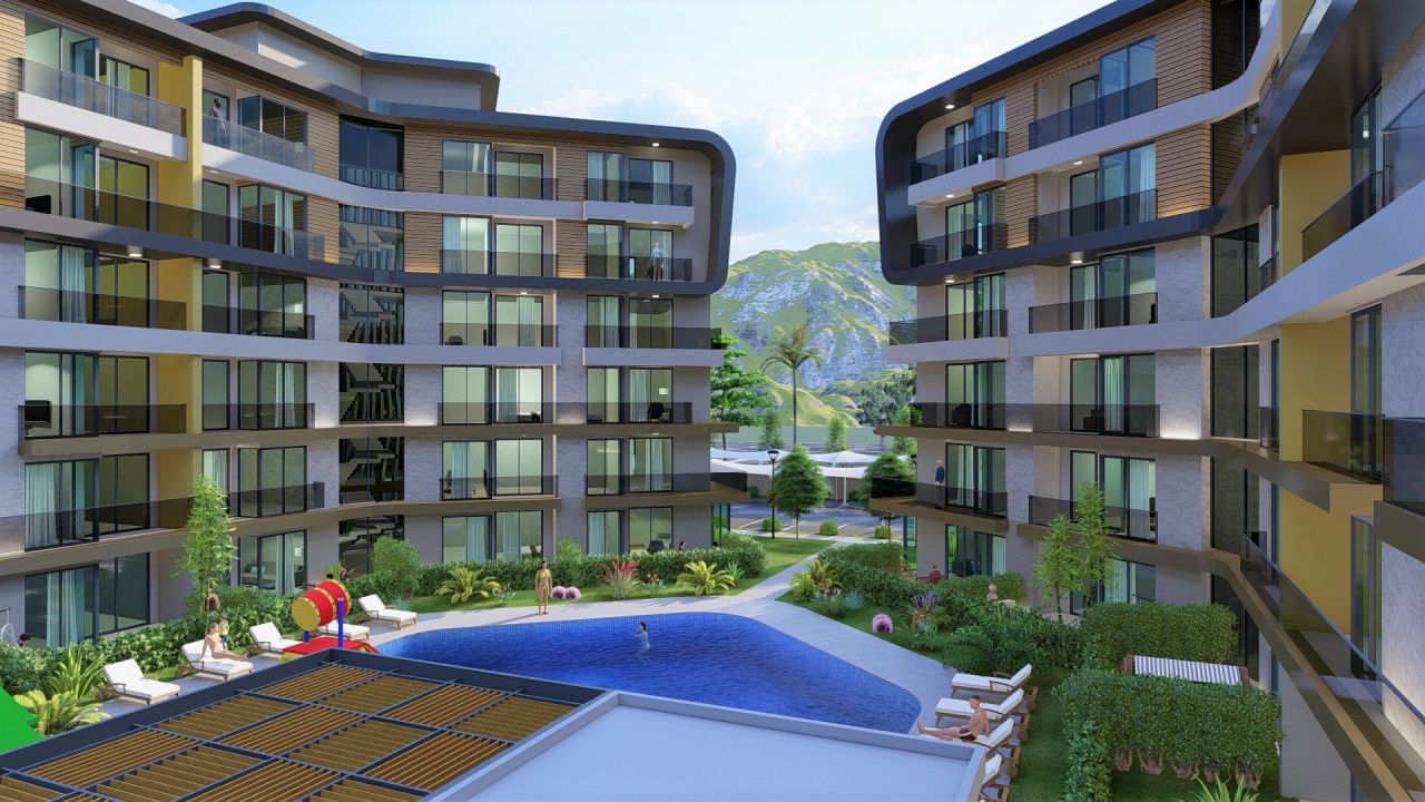 Квартира в Анталии, Турция, 60 м² - фото 11