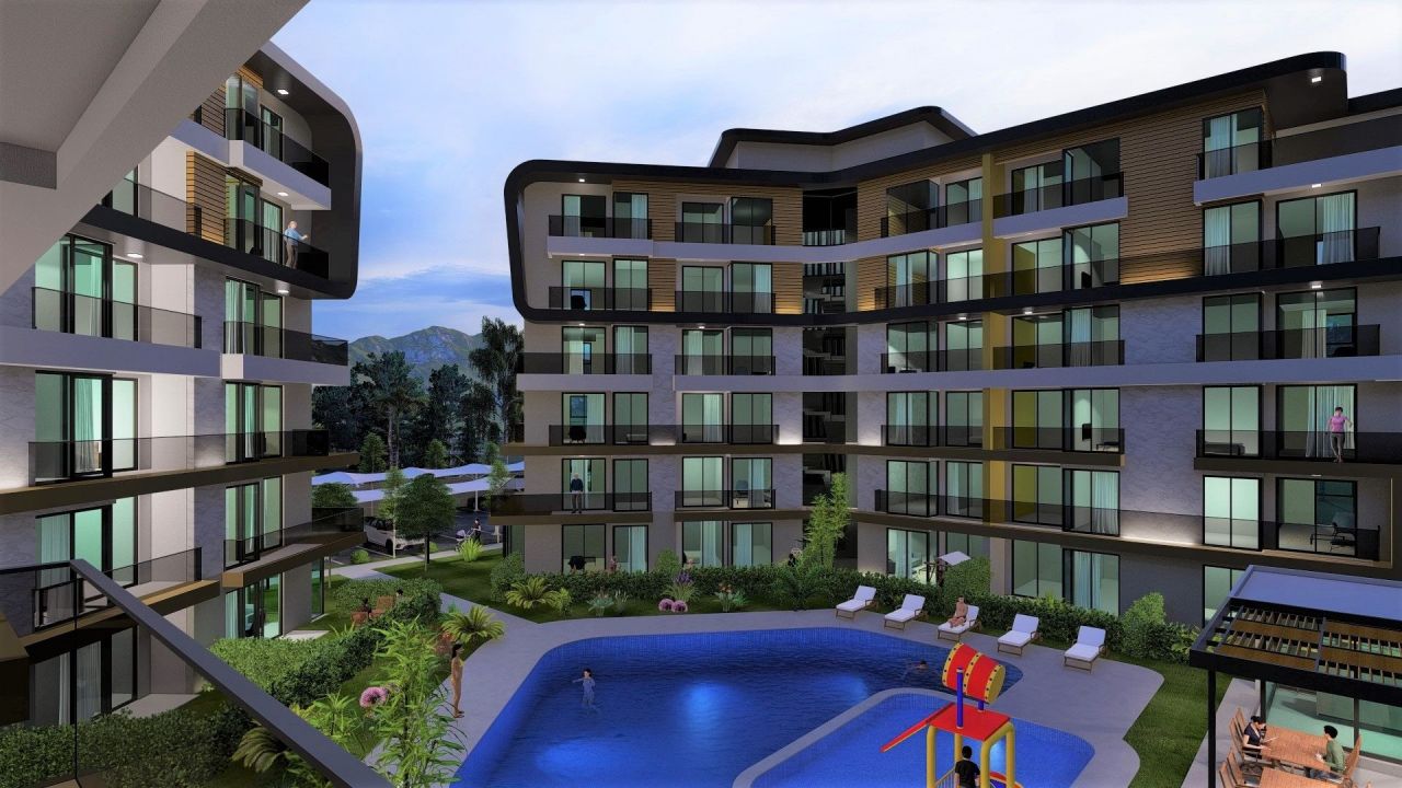 Квартира в Анталии, Турция, 60 м² - фото 16