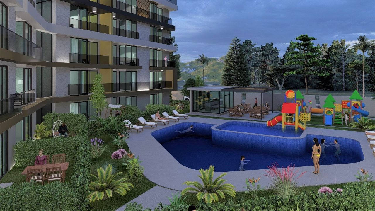 Квартира в Анталии, Турция, 60 м² - фото 15