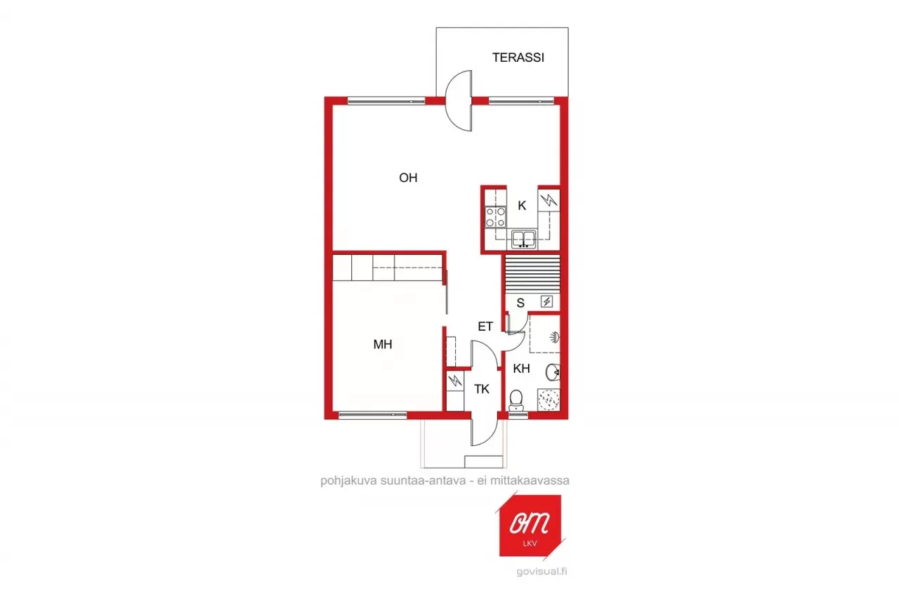 Таунхаус в Каухава, Финляндия, 45 м² - фото 2