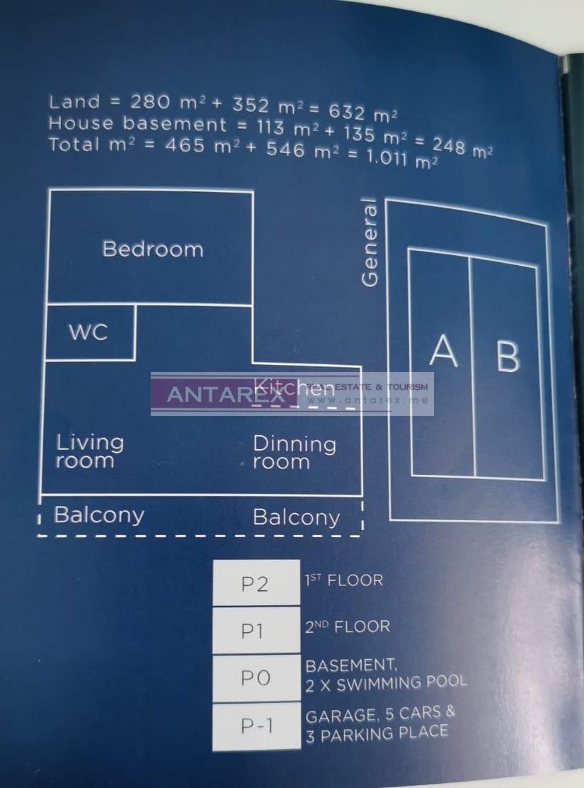Вилла в Будве, Черногория, 546 м² - фото 16