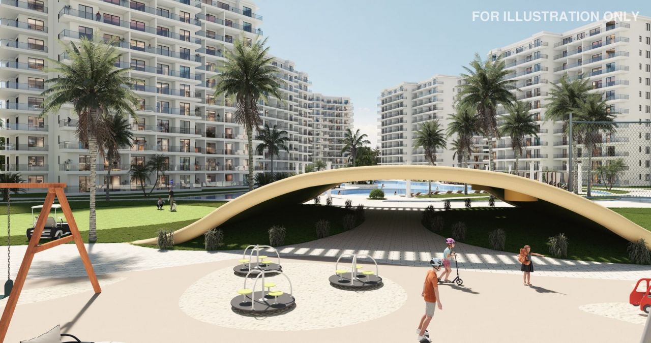 Апартаменты в Фамагусте, Кипр, 54 м² - фото 7