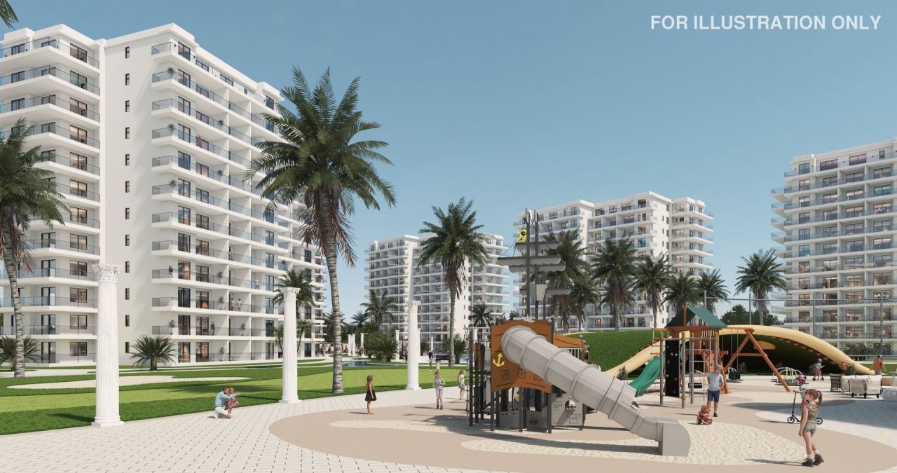 Апартаменты в Фамагусте, Кипр, 54 м² - фото 9