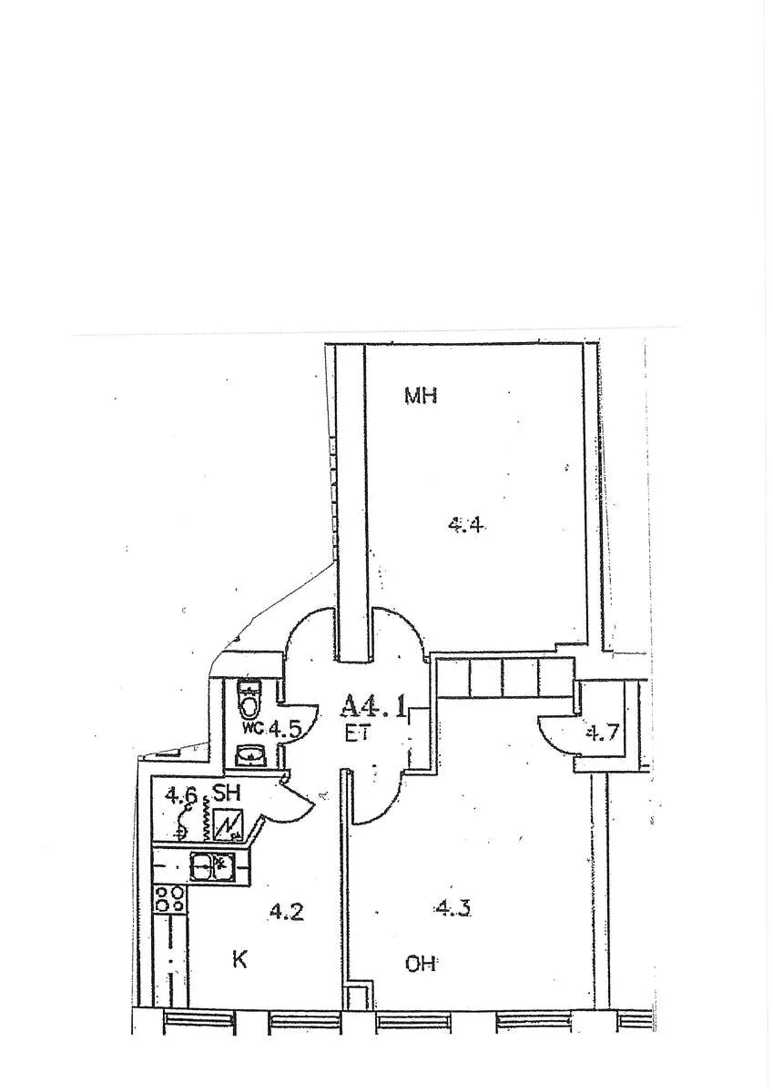 Квартира в Турку, Финляндия, 55 м² - фото 2