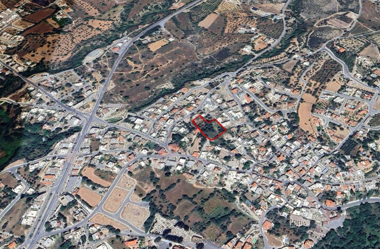 Земля в Пафосе, Кипр, 4 014 м2 - фото 1