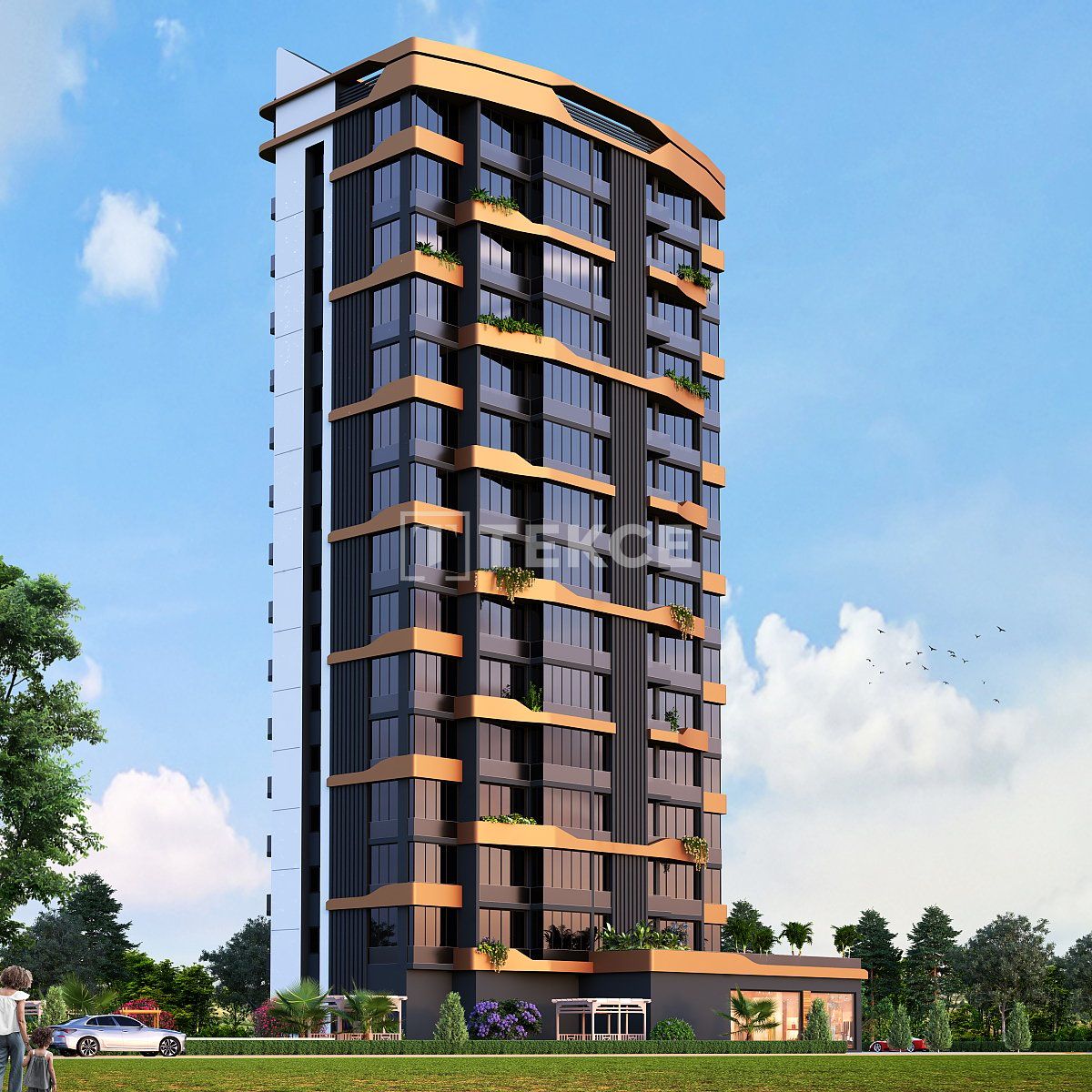 Апартаменты Мезитли, Турция, 97 м² - фото 1