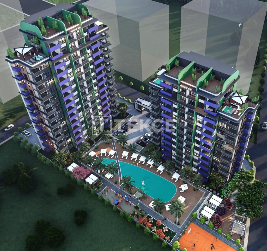 Апартаменты Мезитли, Турция, 67 м² - фото 1