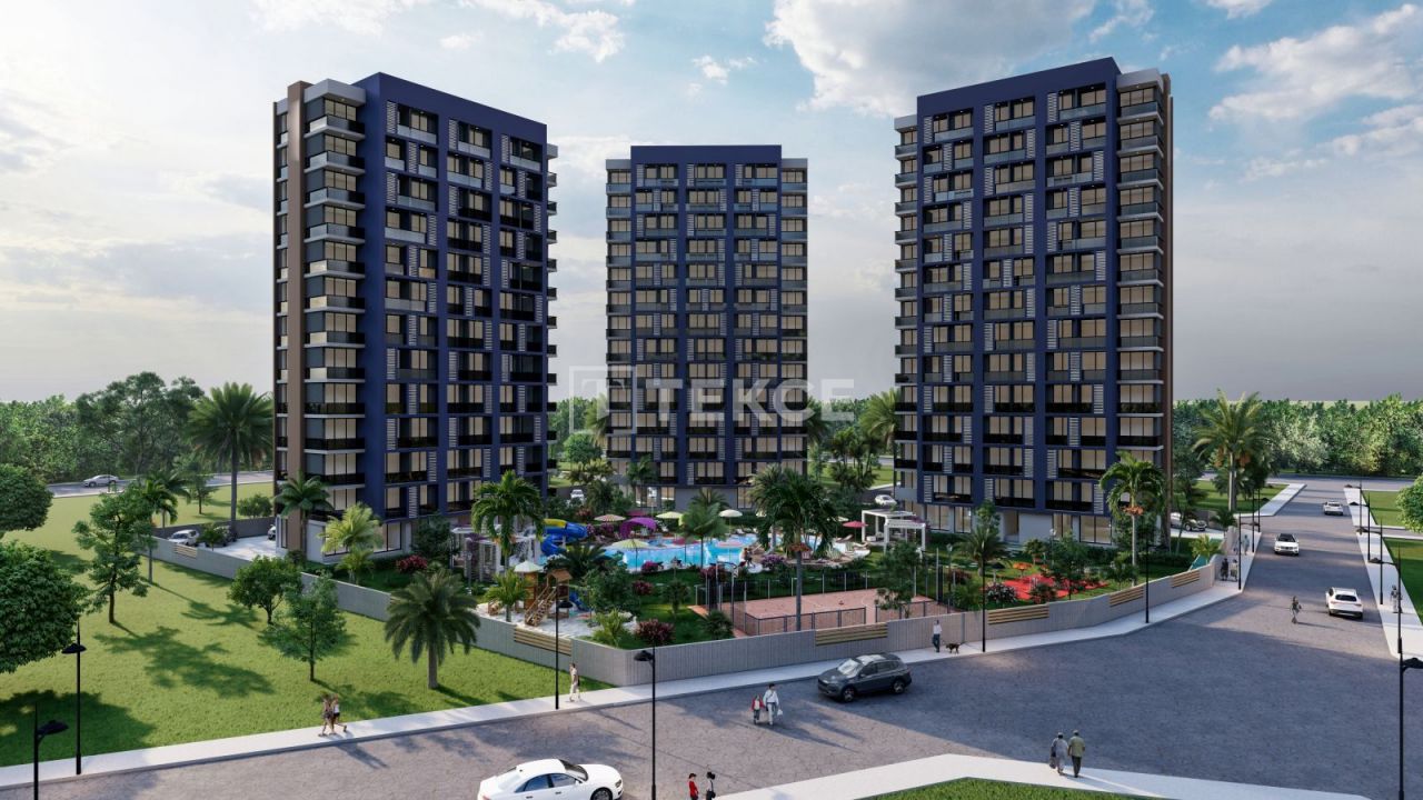 Апартаменты Мезитли, Турция, 77 м² - фото 1