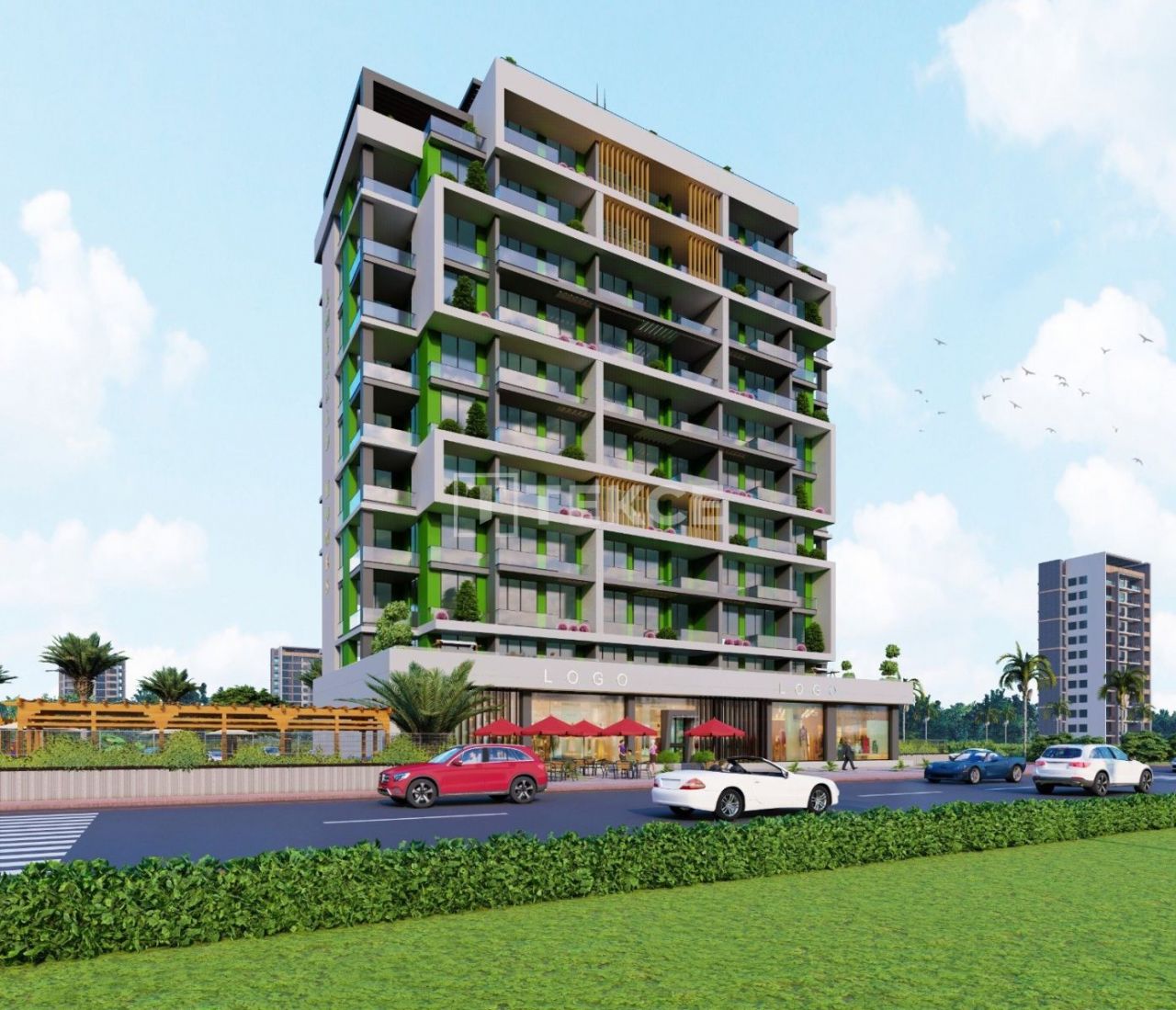 Апартаменты Эрдемли, Турция, 70 м² - фото 1
