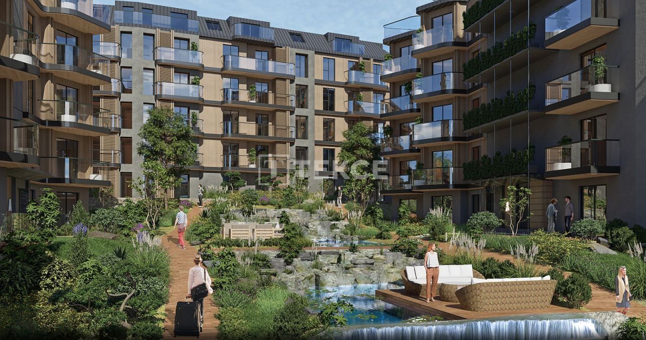 Апартаменты Башискеле, Турция, 70 м² - фото 1