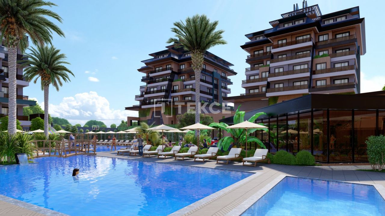 Апартаменты в Алании, Турция, 119 м2 - фото 1