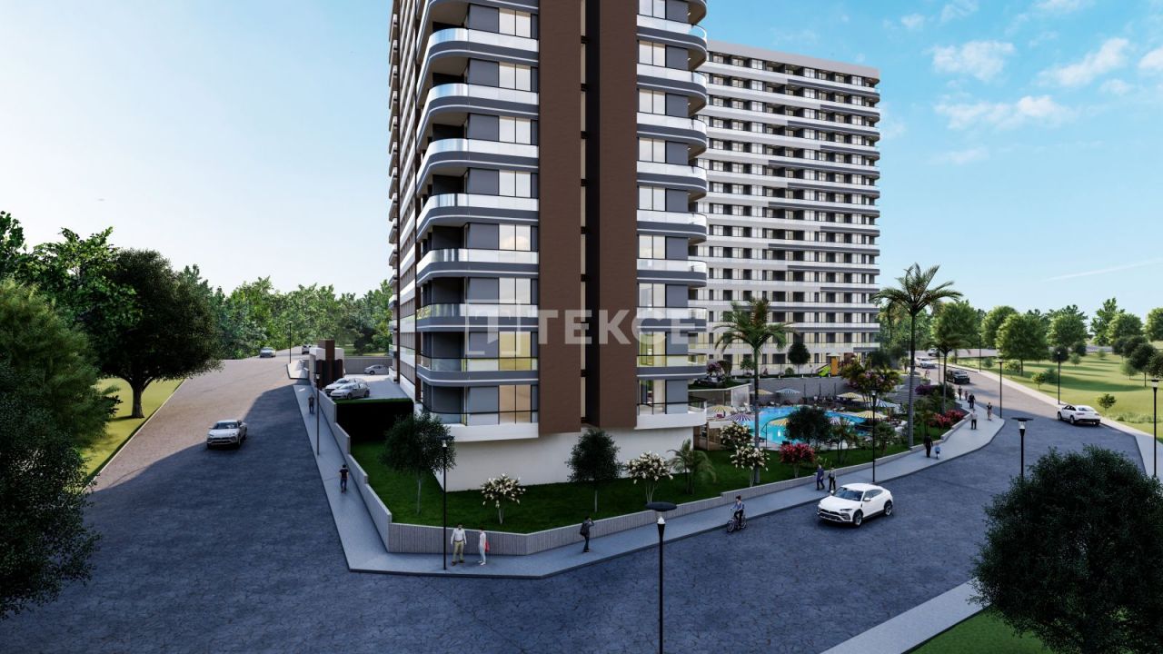 Апартаменты Эрдемли, Турция, 62 м² - фото 3