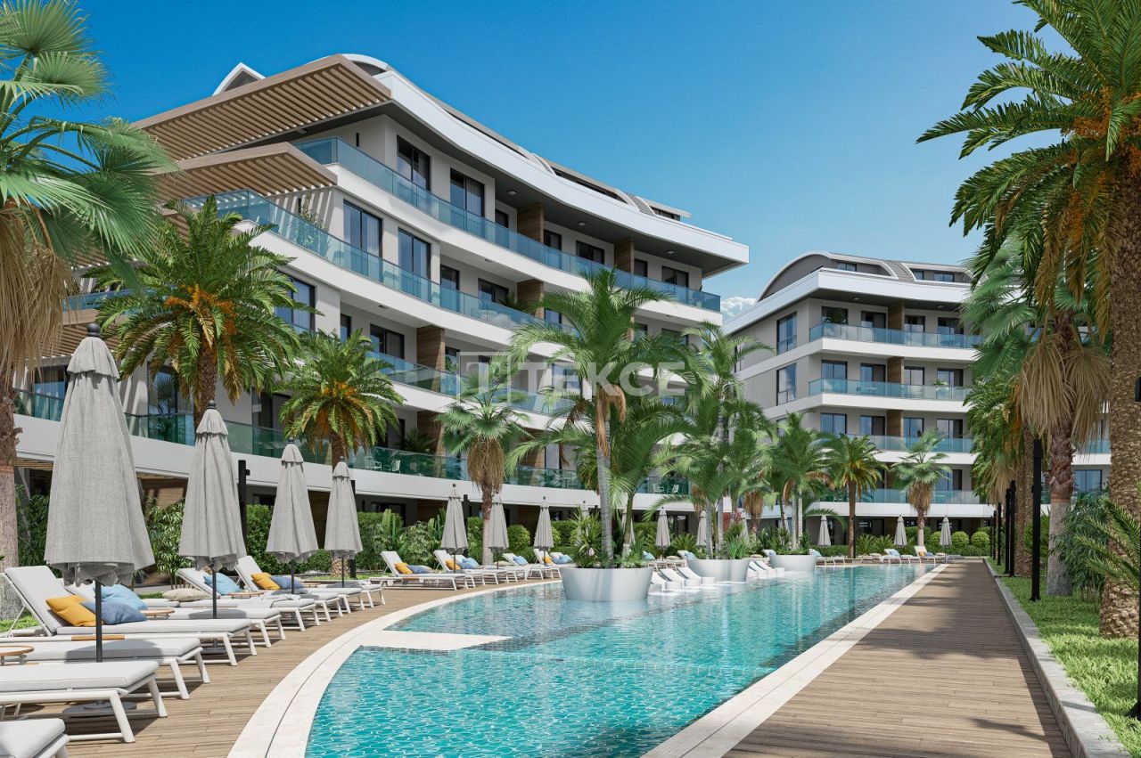 Апартаменты в Алании, Турция, 77 м² - фото 4