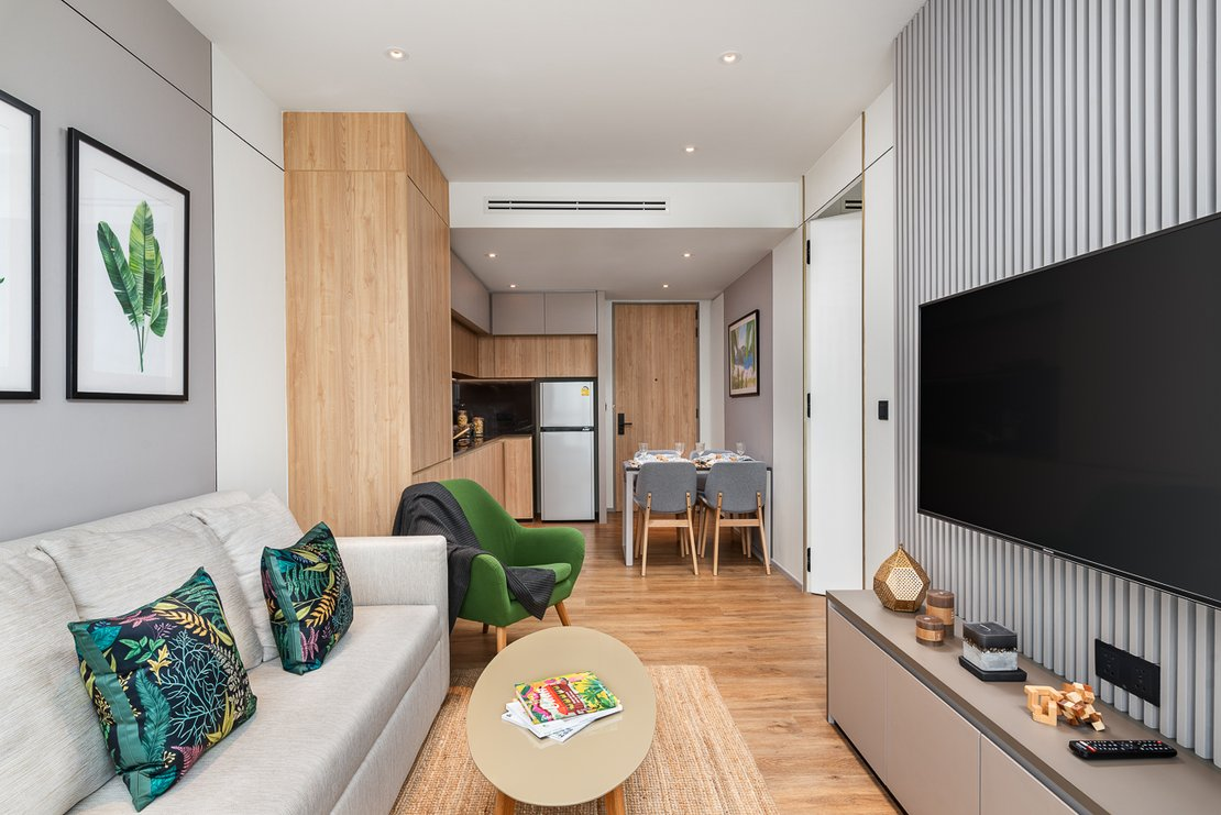 Апартаменты на пляже Банг Тао, Таиланд, 67 м² - фото 4