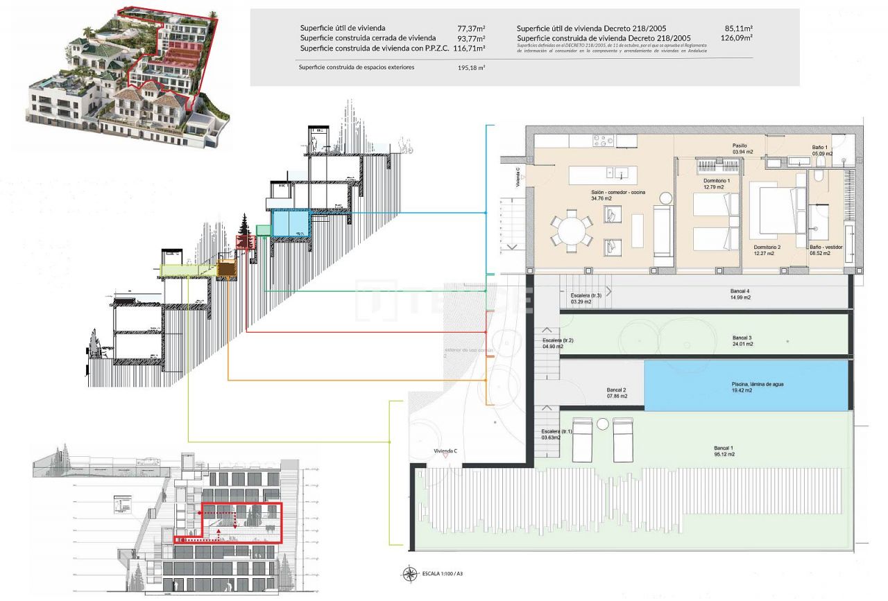 Апартаменты в Малаге, Испания, 77 м² - фото 8