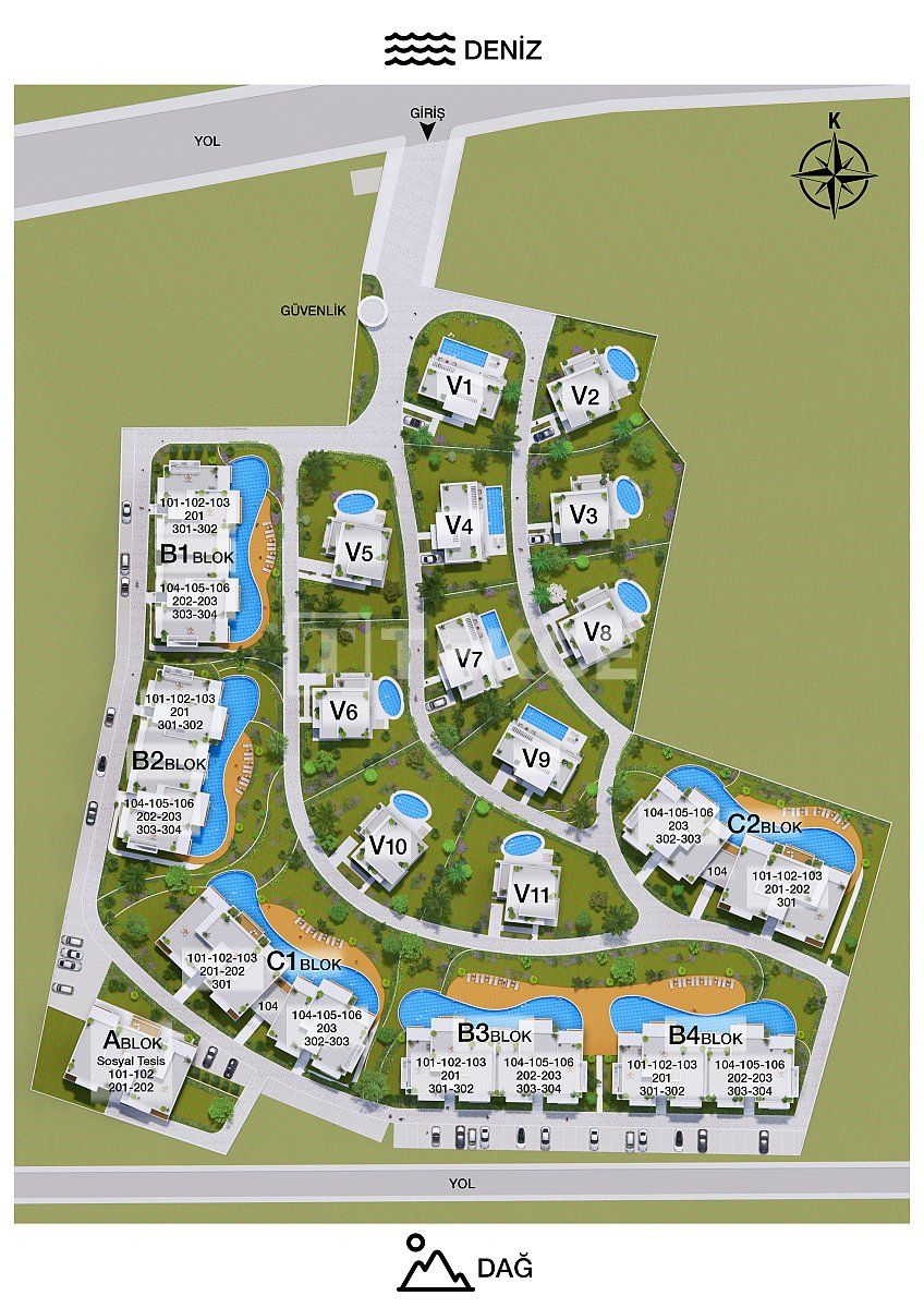 Апартаменты в Газимагусе, Кипр, 130 м² - фото 9