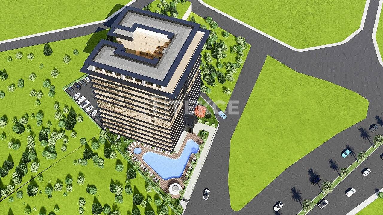 Апартаменты в Алании, Турция, 65 м² - фото 10