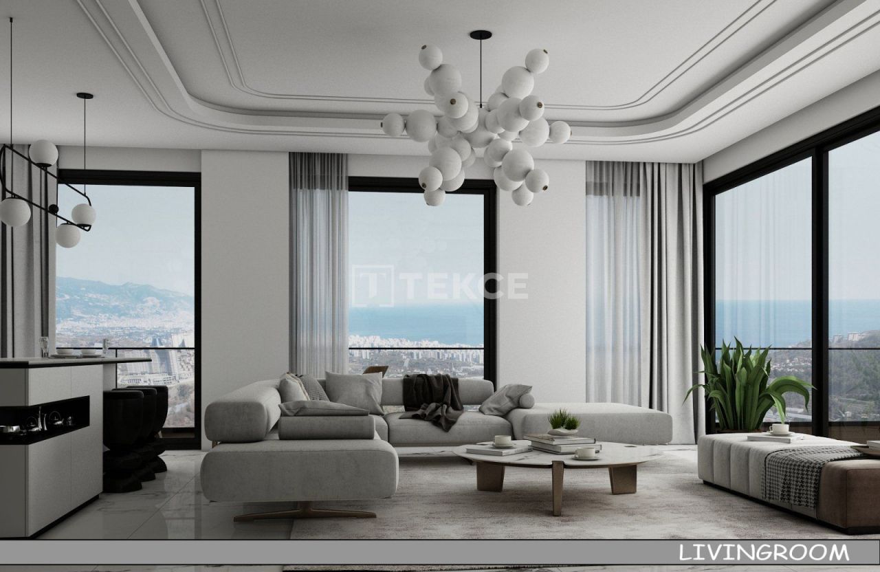 Апартаменты в Алании, Турция, 88 м² - фото 10