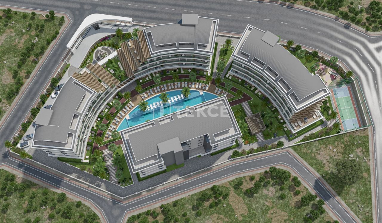 Апартаменты в Алании, Турция, 77 м² - фото 11