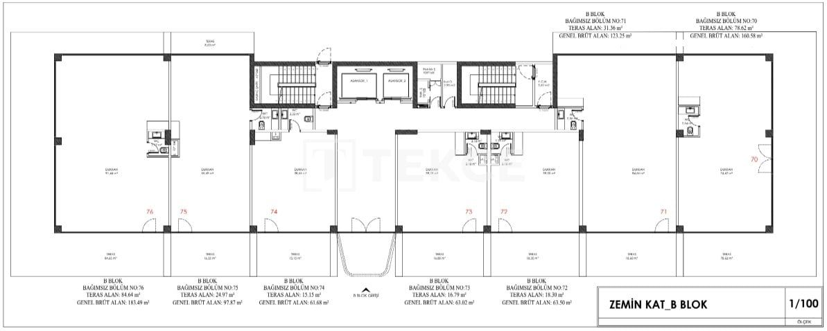 Магазин в Стамбуле, Турция, 62 м² - фото 11