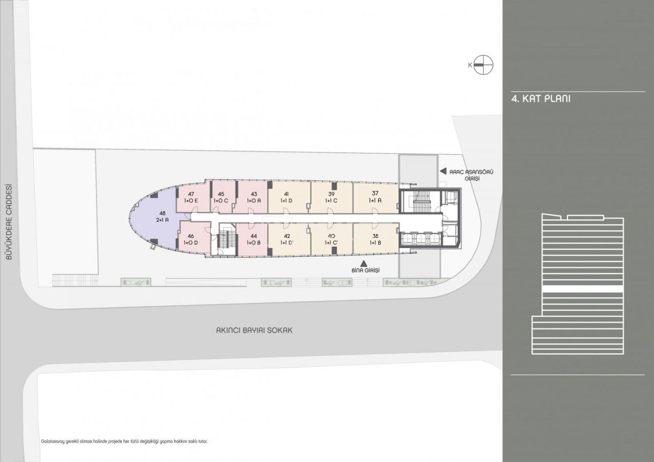 Апартаменты в Стамбуле, Турция, 44 м² - фото 12