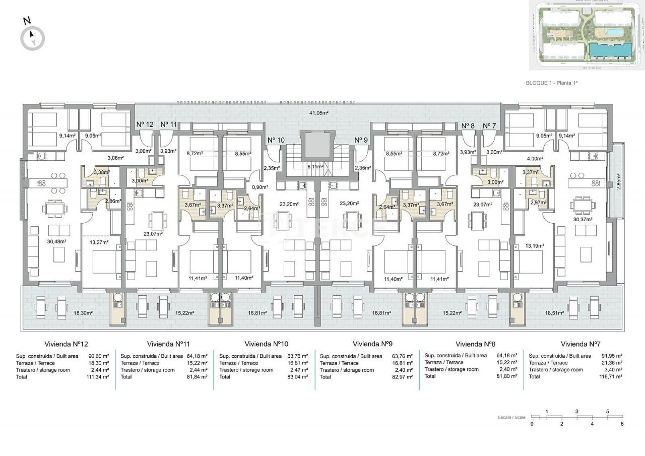 Апартаменты в Пилар-де-ла-Орадада, Испания, 66 м² - фото 12