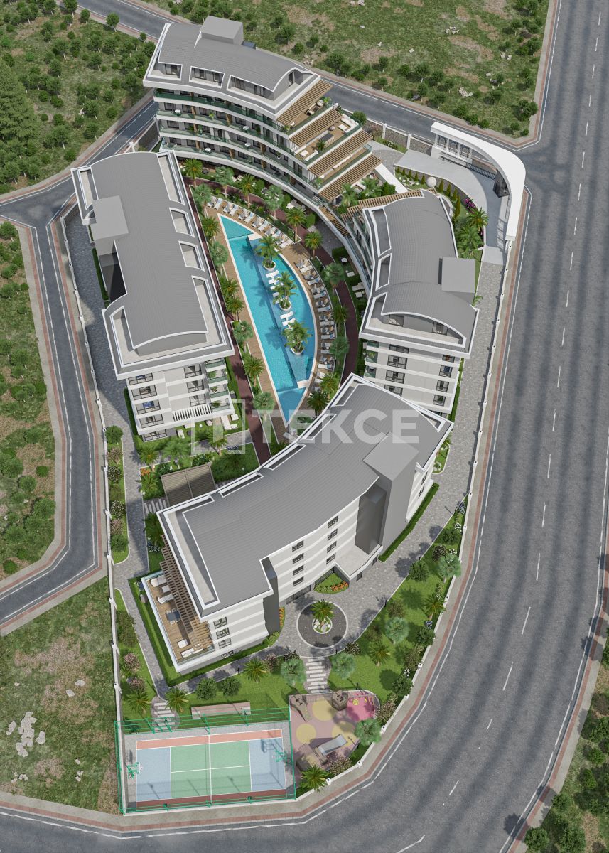 Апартаменты в Алании, Турция, 77 м² - фото 12