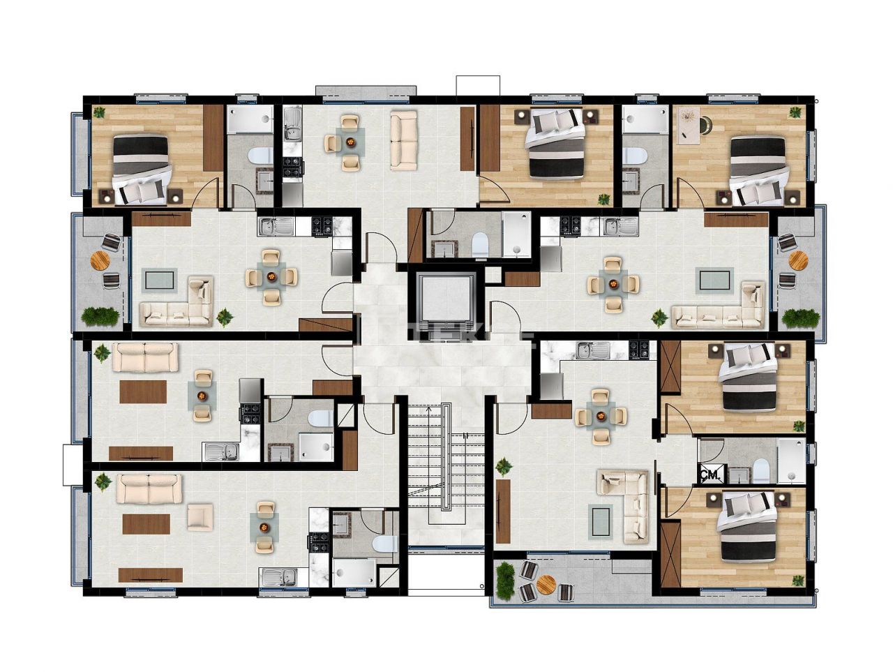 Пентхаус в Газимагусе, Кипр, 140 м² - фото 13