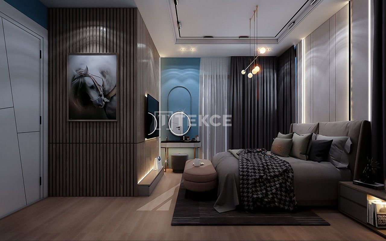 Апартаменты Мезитли, Турция, 115 м² - фото 14