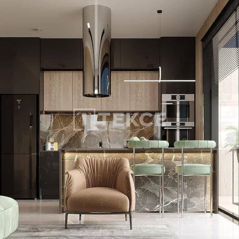 Апартаменты в Алании, Турция, 110 м² - фото 14