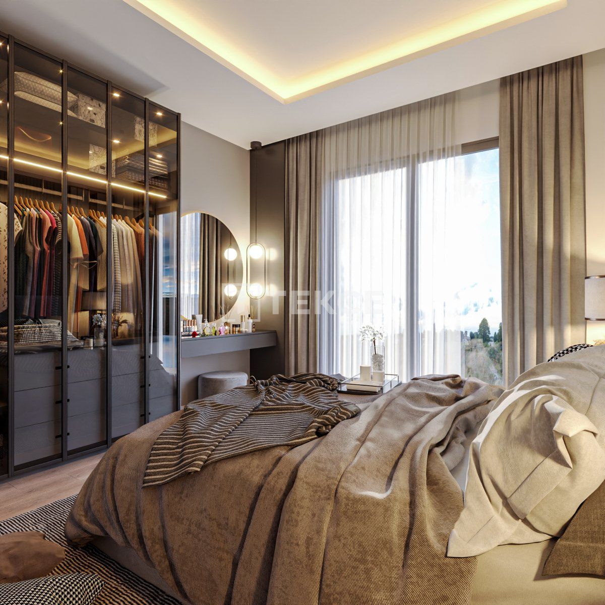 Апартаменты Мезитли, Турция, 75 м² - фото 14