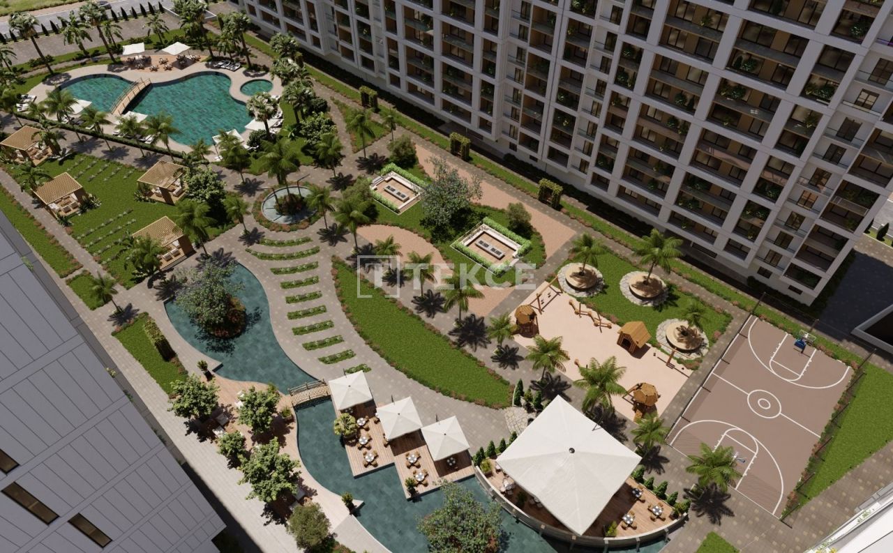 Апартаменты Эрдемли, Турция, 53 м² - фото 14