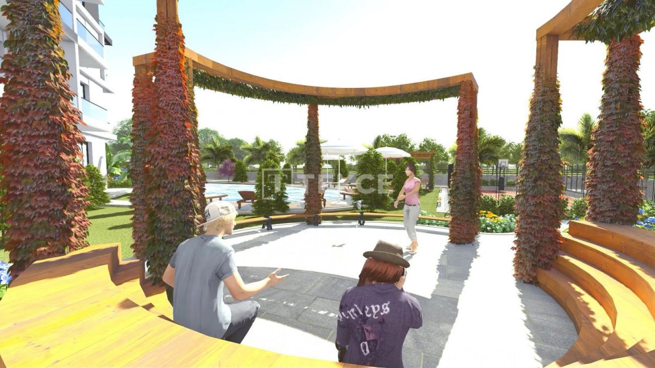 Апартаменты Эрдемли, Турция, 95 м² - фото 14