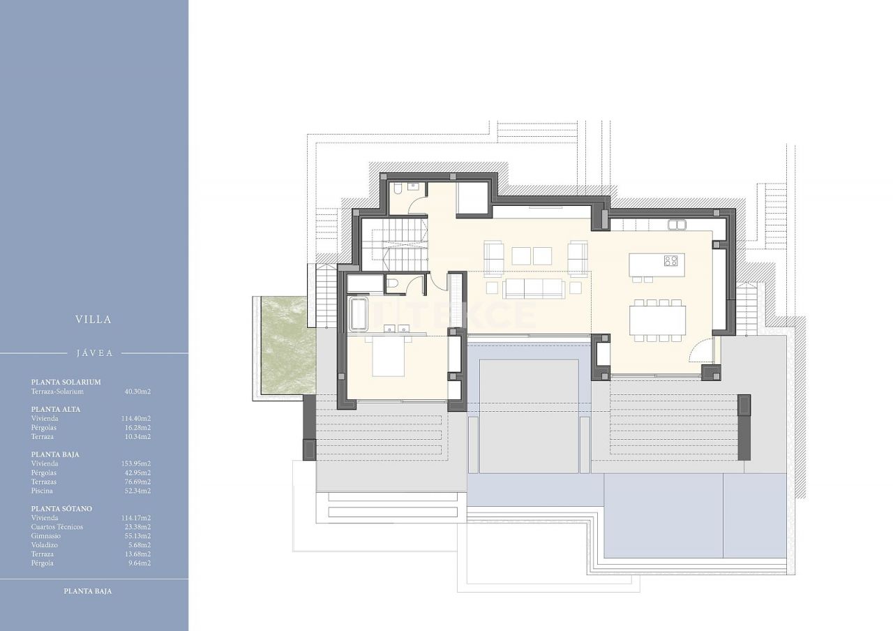 Вилла в Хавее, Испания, 677 м² - фото 14