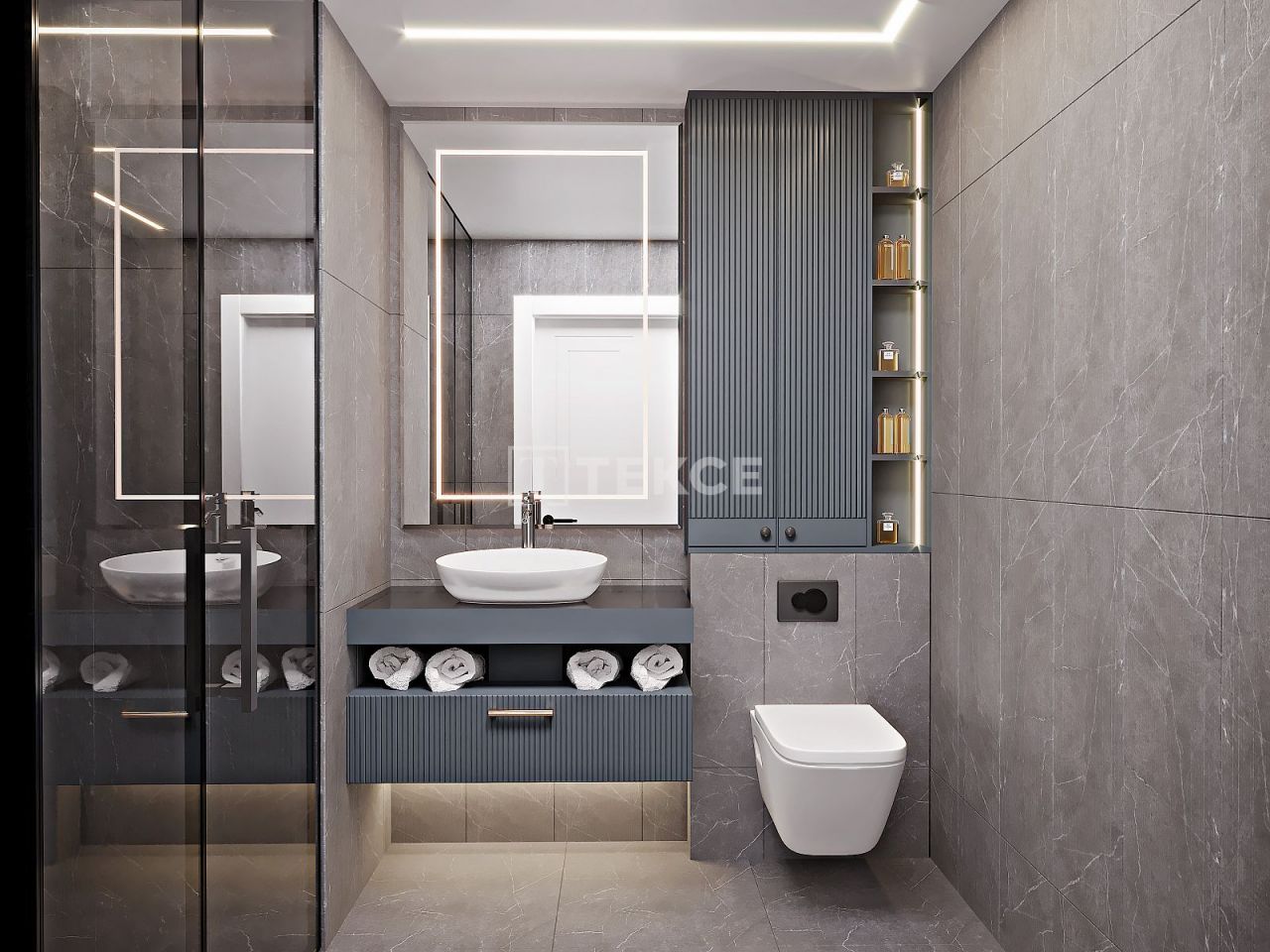 Апартаменты Мезитли, Турция, 97 м² - фото 15