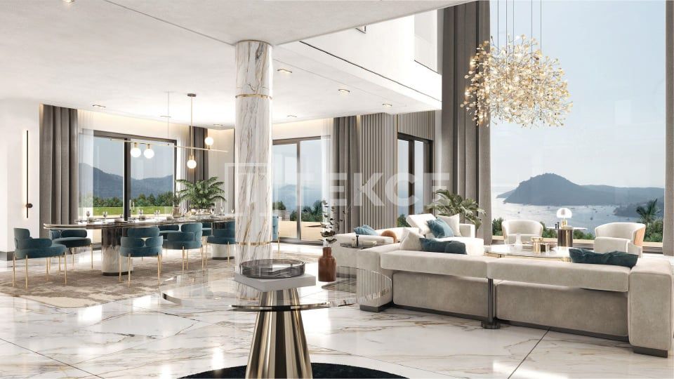 Вилла в Бодруме, Турция, 1 126 м² - фото 15